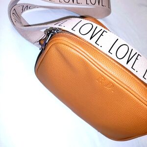 Rae Dunn Cognac color bag
